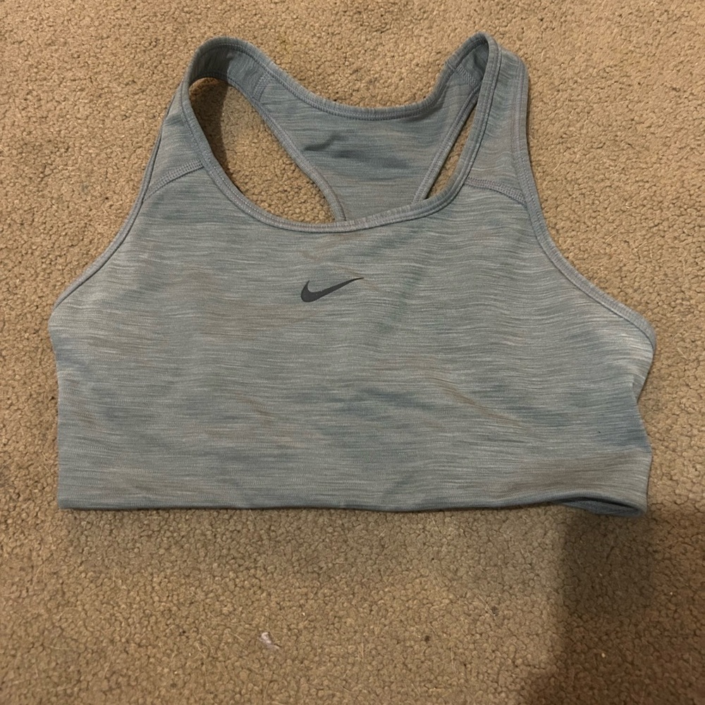 Nike Gray Racerback Sports Bra Intimates